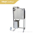 Removing palster cleaning machine for washing investment powder
